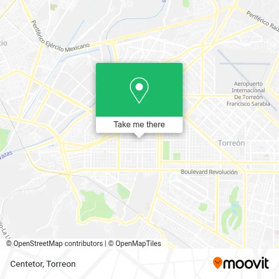 Centetor map