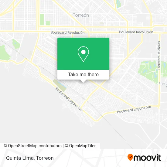 Quinta Lima map
