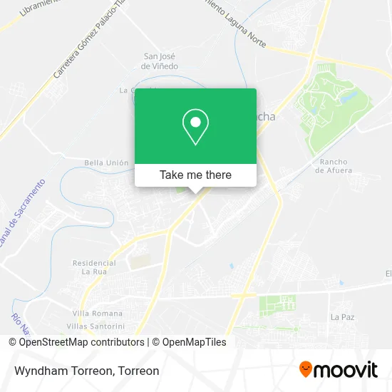 Wyndham Torreon map