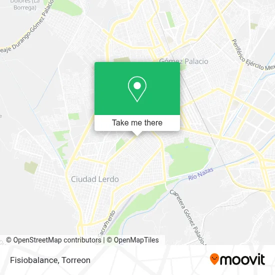 Fisiobalance map