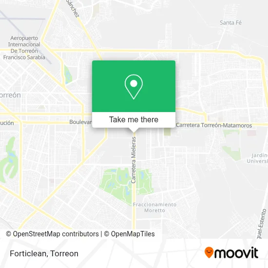 Forticlean map