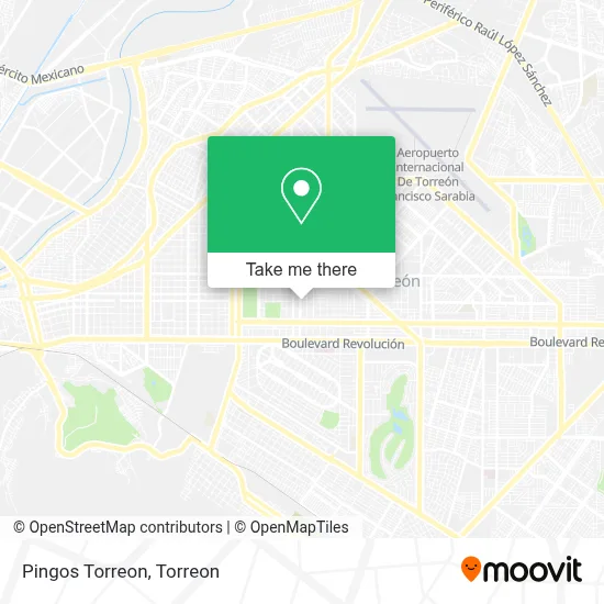 Pingos Torreon map