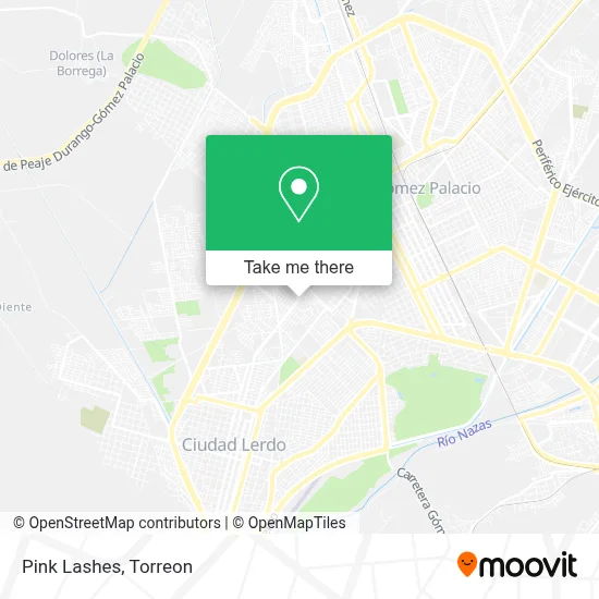 Pink Lashes map