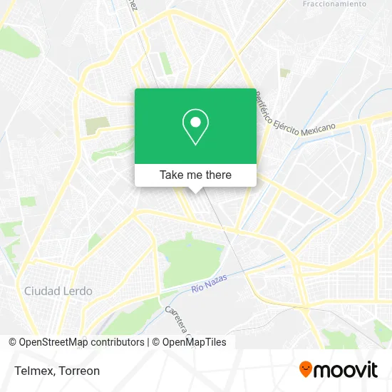 Telmex map