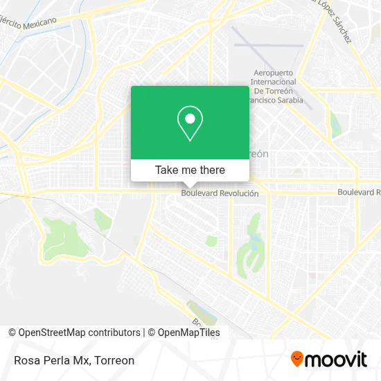 Rosa Perla Mx map