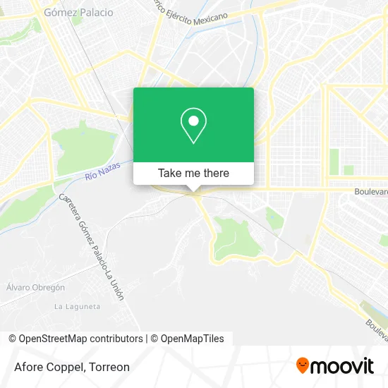 Afore Coppel map