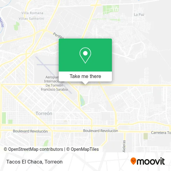 Tacos El Chaca map
