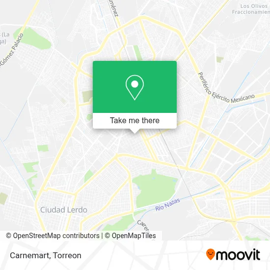 Carnemart map