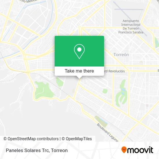 Paneles Solares Trc map