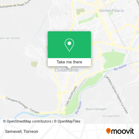 Semevet map