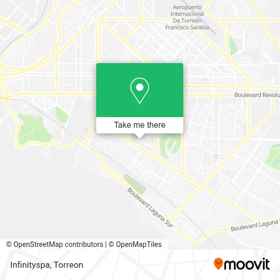 Infinityspa map