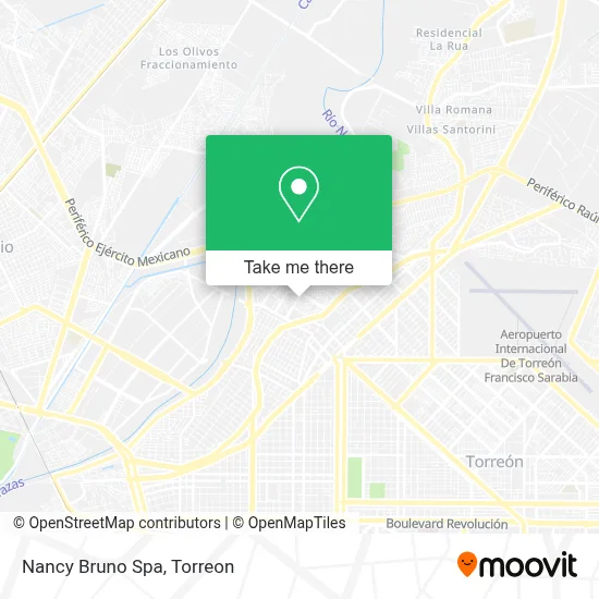 Nancy Bruno Spa map
