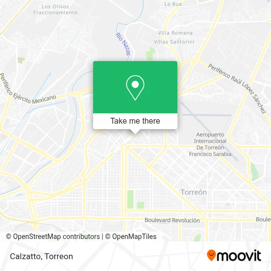 Calzatto map
