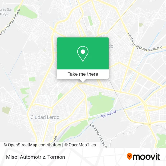 Misol Automotriz map