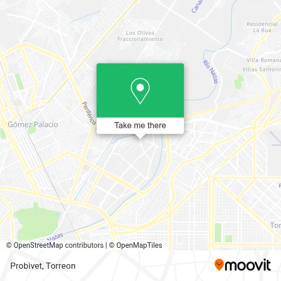 Probivet map