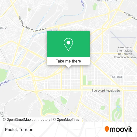 Paulet map