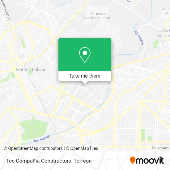 Tcc Compañia Constructora map