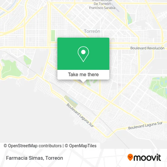 Farmacia Simas map