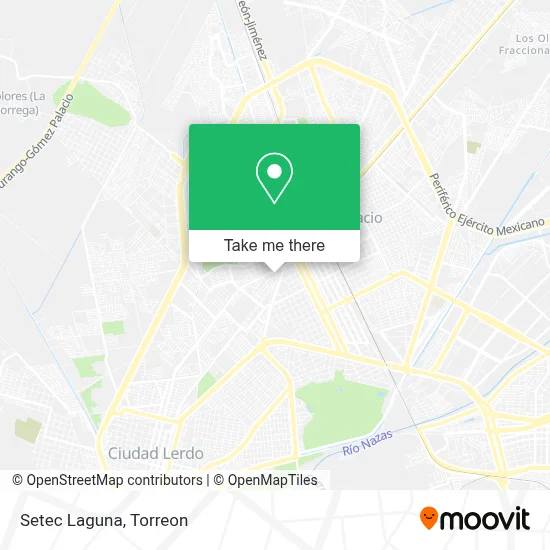 Setec Laguna map