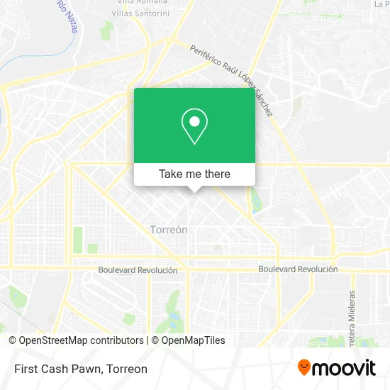 First Cash Pawn map
