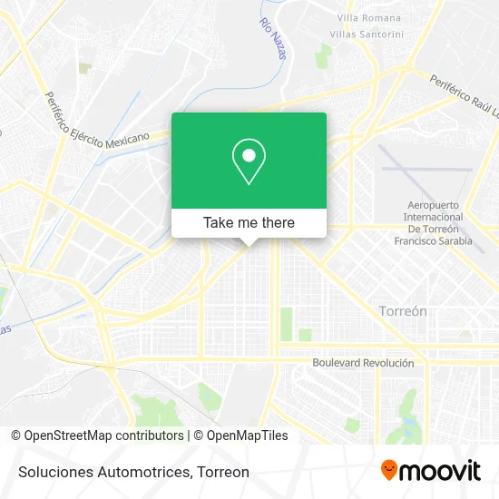 Soluciones Automotrices map