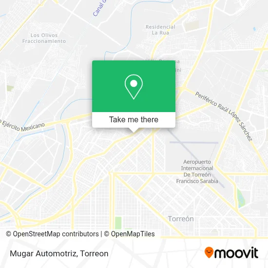 Mugar Automotriz map