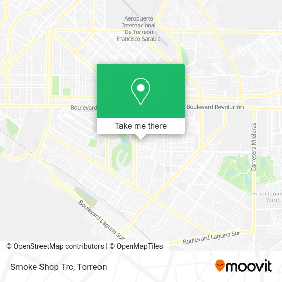 Smoke Shop Trc map