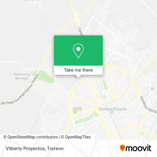 Vilberty Proyectos map