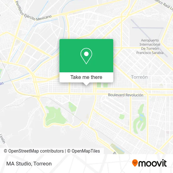 MA Studio map