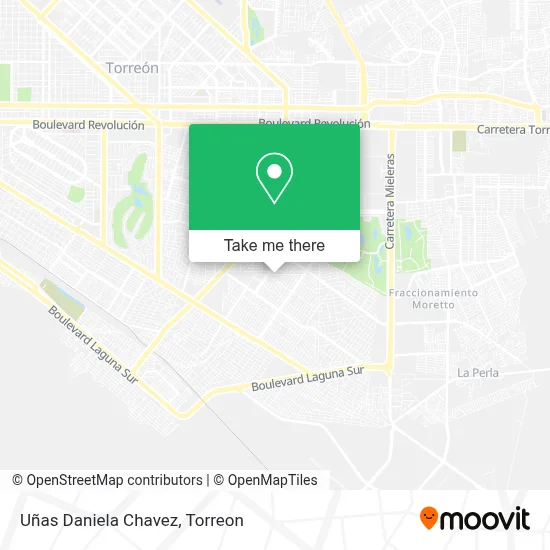 Uñas Daniela Chavez map
