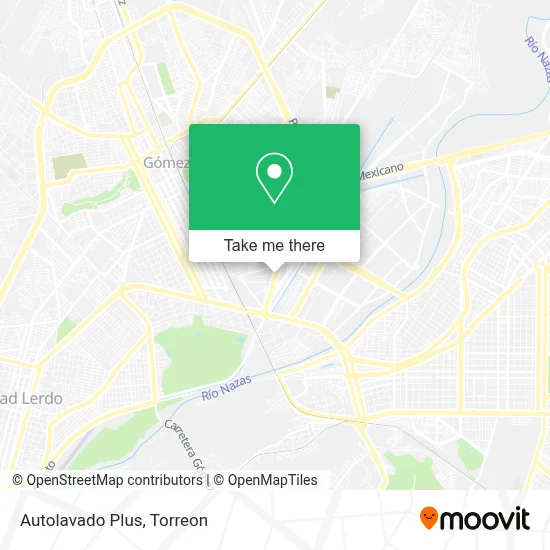 Autolavado Plus map