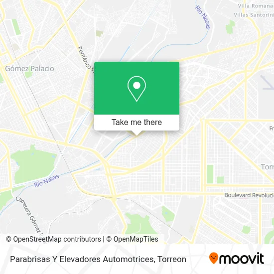 Parabrisas Y Elevadores Automotrices map