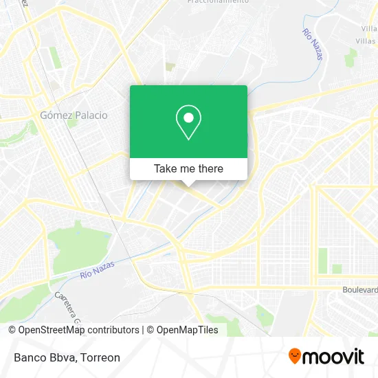 Banco Bbva map