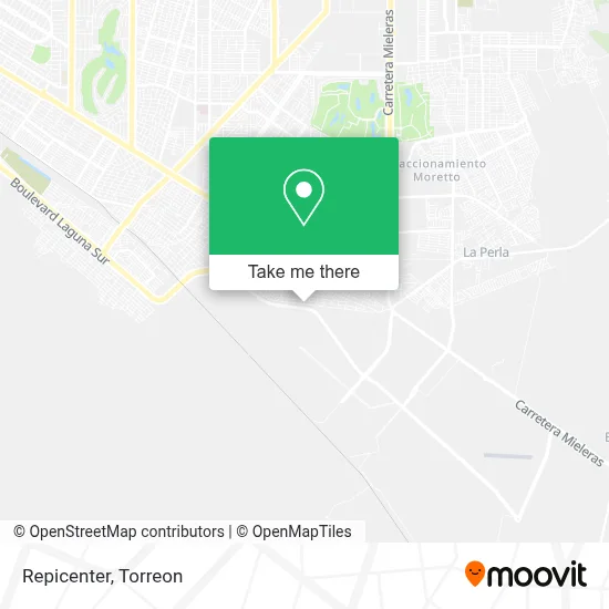 Repicenter map