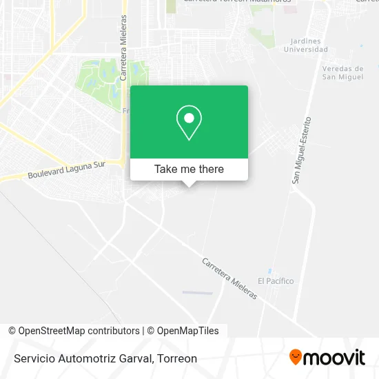 Servicio Automotriz Garval map