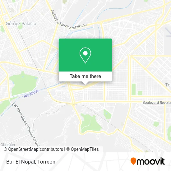 Bar El Nopal map
