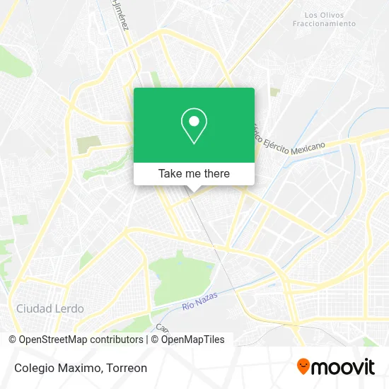Colegio Maximo map