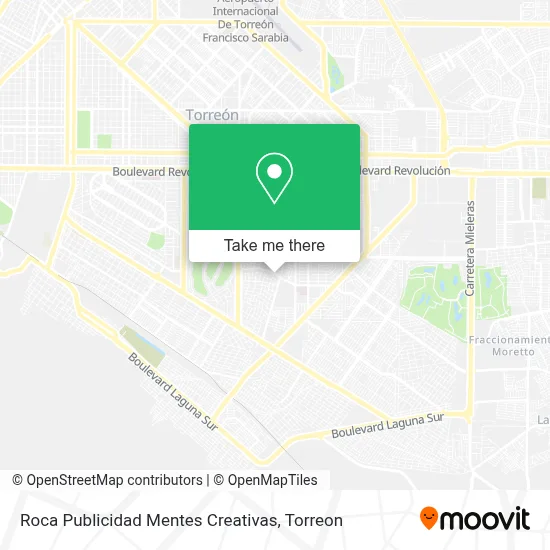 Roca Publicidad Mentes Creativas map