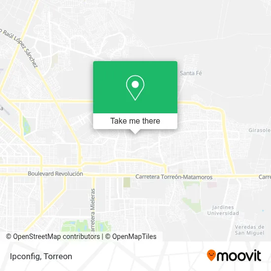 Ipconfig map