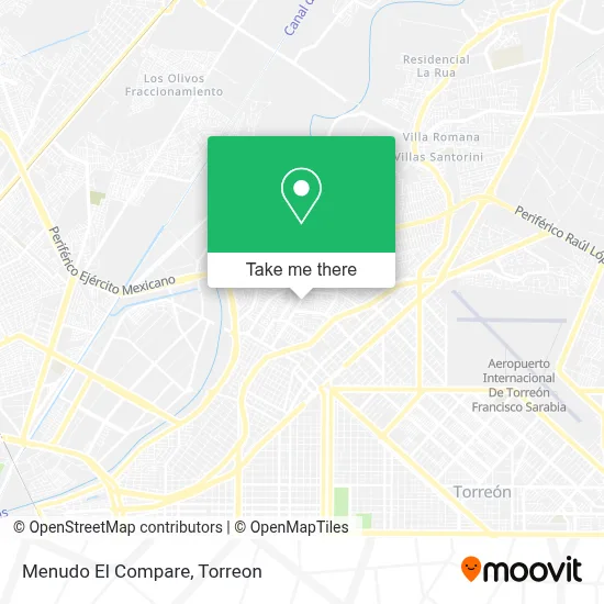 Menudo El Compare map