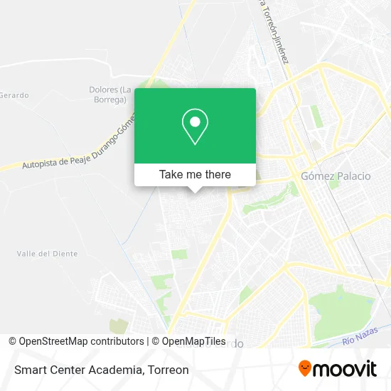 Smart Center Academia map
