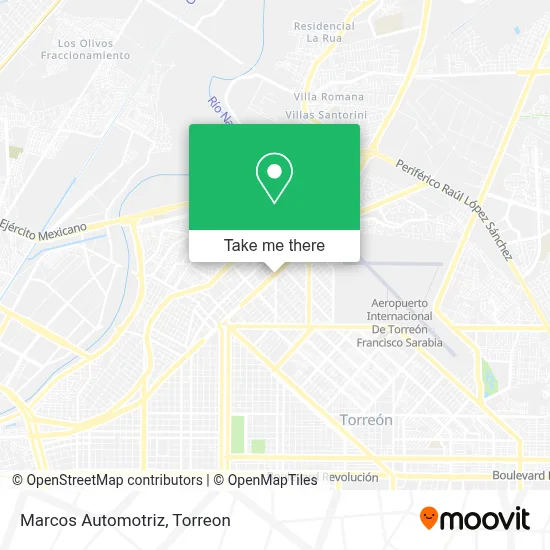 Marcos Automotriz map