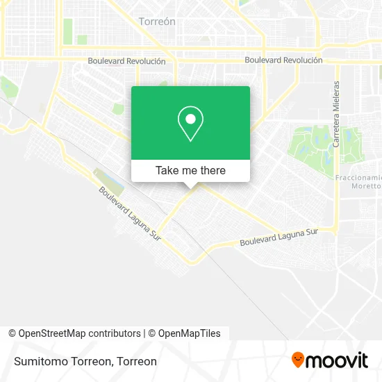Sumitomo Torreon map