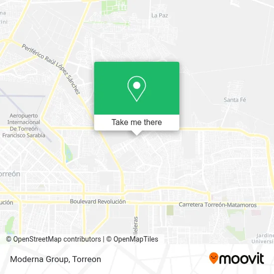 Moderna Group map