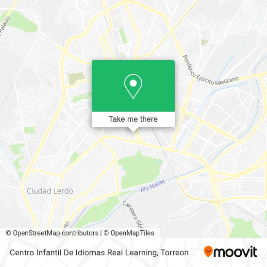 Centro Infantil De Idiomas Real Learning map