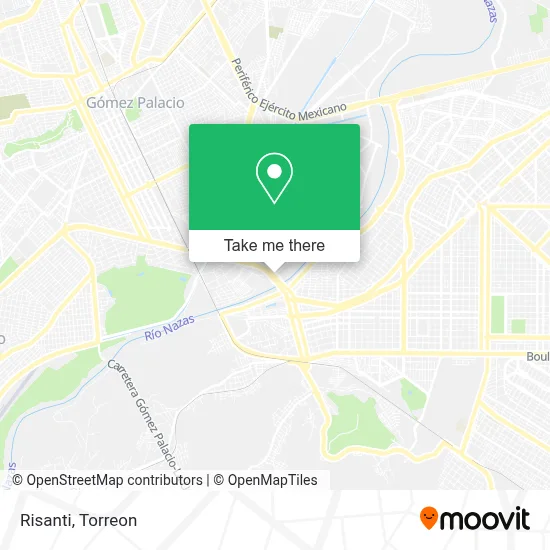 Risanti map