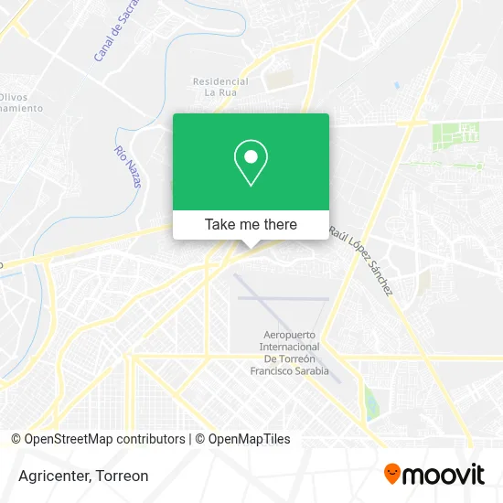 Agricenter map