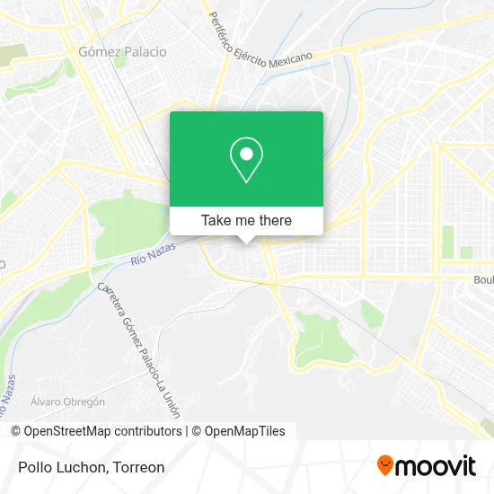 Pollo Luchon map