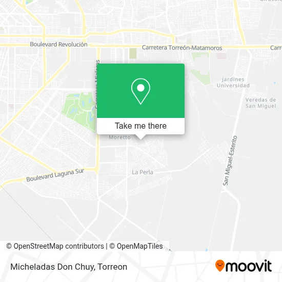 Micheladas Don Chuy map