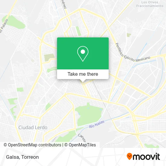Galsa map